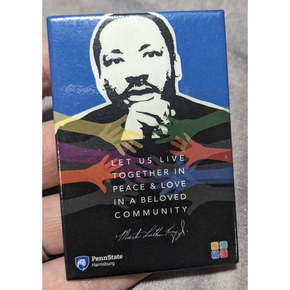 Penn State Martin Luther King Jr. Pin - Picture 1 of 2